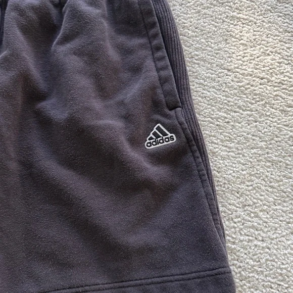 Adidas Men's Black and Dark Gray Athletic Shorts - Picture 8 of 9